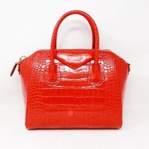 Givenchy crocodile style leather